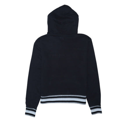 Champion Womens Black Medium Pullover Hoodie with Logo