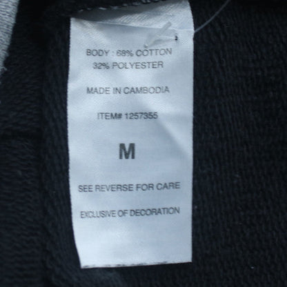 Champion Womens Black Medium Pullover Hoodie with Logo