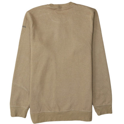 Columbia Mens Brown Crew Neck Pullover Sweatshirt Size S