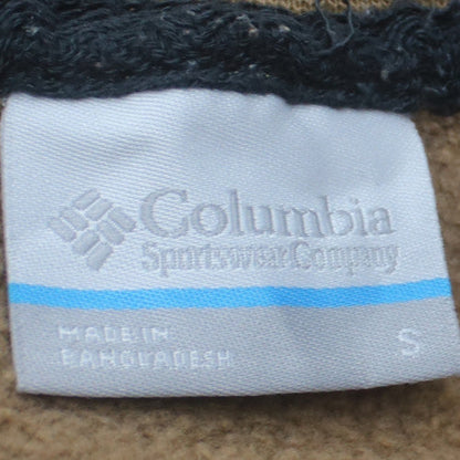 Columbia Mens Brown Crew Neck Pullover Sweatshirt Size S