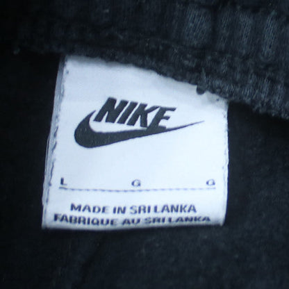Nike Men's Black Fleece Jogger Trousers L Regular Fit