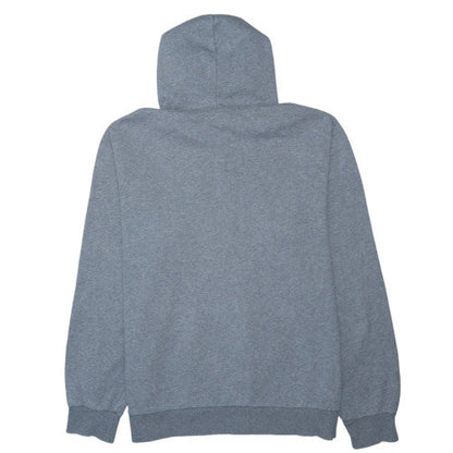 DC Mens Grey XL Full Zip Hoodie with Logo Front