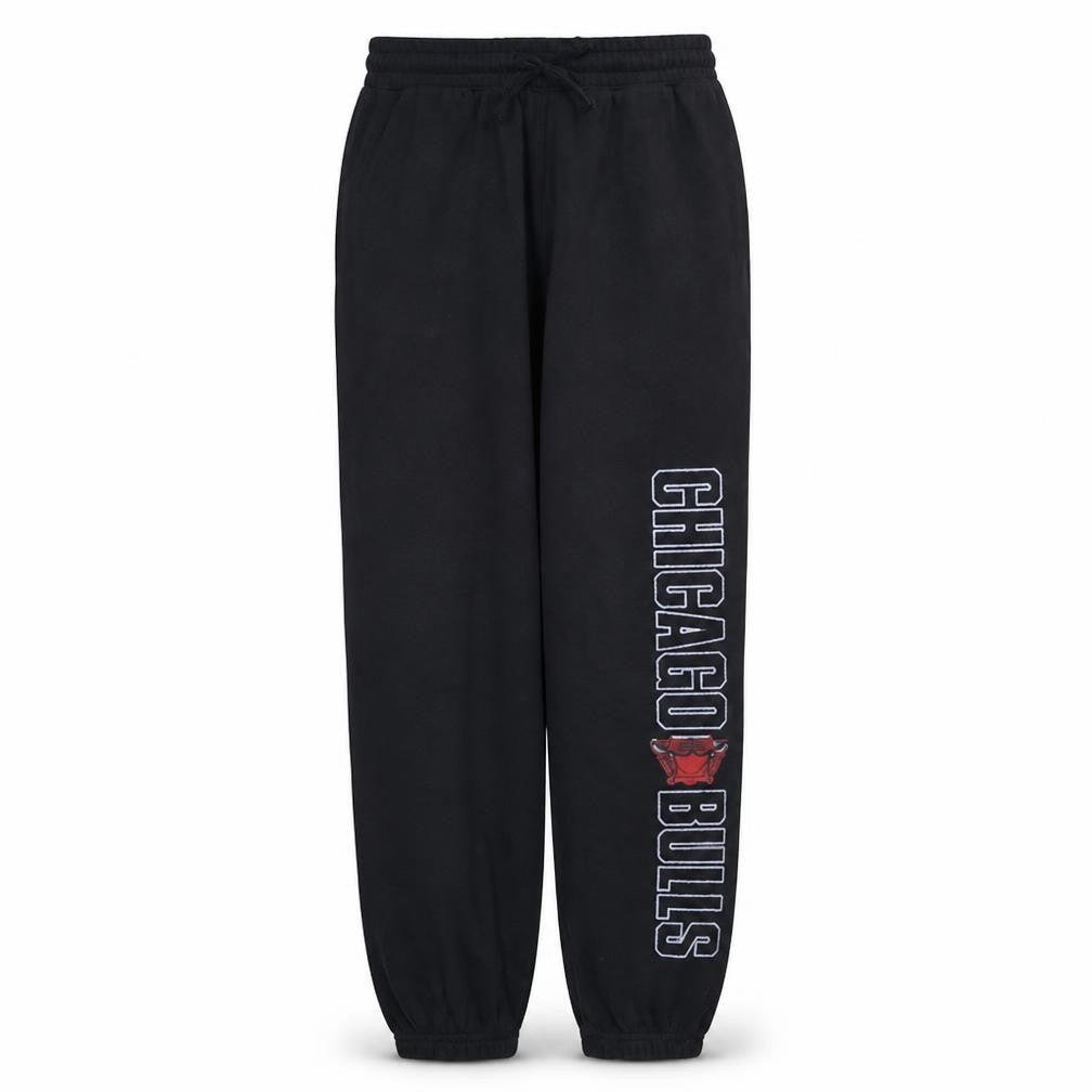 Primark Women Black Chicago Bulls Sweatpants S Fleece Joggers