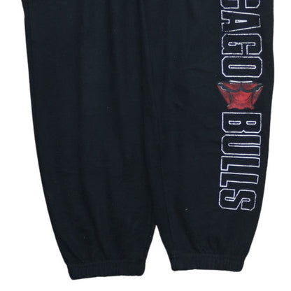 Primark Women Black Chicago Bulls Sweatpants S Fleece Joggers