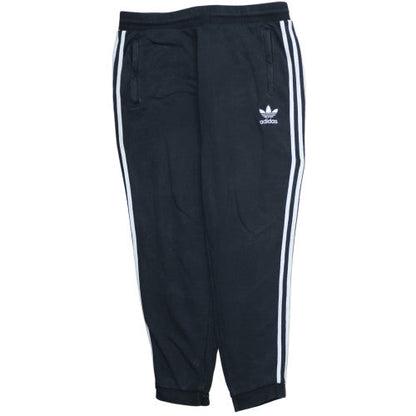 Adidas Womens Black Jogger Trousers L Regular Cotton Blend