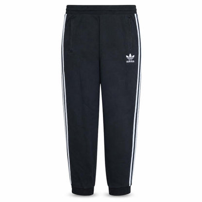 Adidas Womens Black Jogger Trousers L Regular Cotton Blend