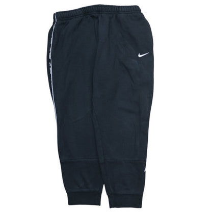 Nike Men's Black 2XL Standard Fit Sweatpants with Logo Trim