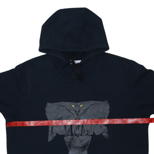 Adidas Men's Black Pullover Hoodie M Graphic Print Sportswear