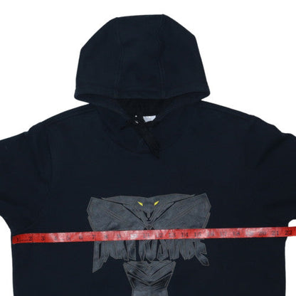 Adidas Men's Black Pullover Hoodie M Graphic Print Sportswear