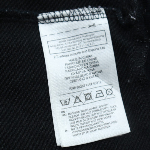 Adidas Men's Black Pullover Hoodie M Graphic Print Sportswear
