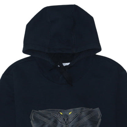 Adidas Men's Black Pullover Hoodie M Graphic Print Sportswear