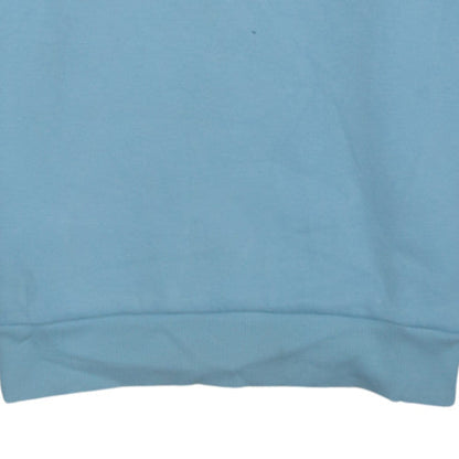 FILA Men’s Blue Pullover Sweatshirt Small Crew Neck Logo Sportswear