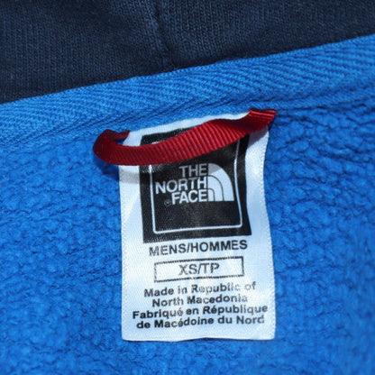 The North Face Men's Blue Pullover Hoodie XS Outdoor Fleece