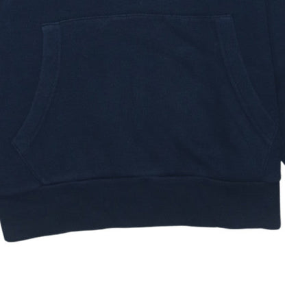 Levi's Men's Blue Pullover Hoodie M Regular Fit Logo Fleece