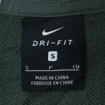 Nike Men's Green Dri-Fit Full Zip Hoodie Size S Athletic Fit
