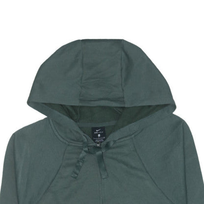 Nike Men's Green Dri-Fit Full Zip Hoodie Size S Athletic Fit