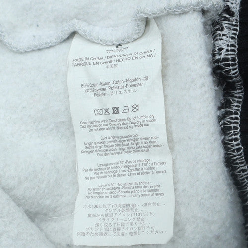 Rip Curl Womens Grey 1/2 Zip Sweatshirt Size M Fleeced Cotton Blend