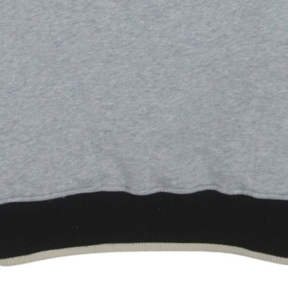 Rip Curl Womens Grey 1/2 Zip Sweatshirt Size M Fleeced Cotton Blend