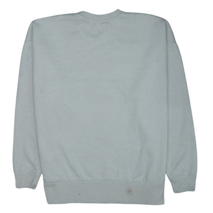 Russell Athletic Women's Ivory Crew Neck Pullover Sweatshirt Size 12