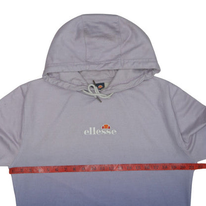 Ellesse Men's Blue Ombre Pullover Hoodie Size S