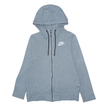 Nike Mens Grey Full Zip Hoodie XS Lightweight Sportswear