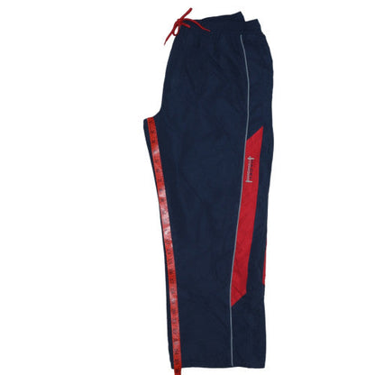 Toptex Sport Men's Blue Red Jogger Trousers M Casual Lightweight Pants