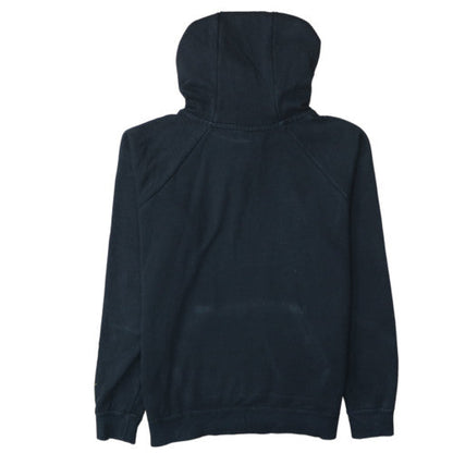 Nike Womens Black Medium Pullover Hoodie with Logo Print