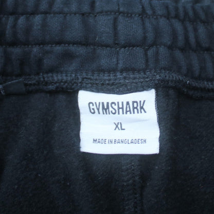 Gymshark Men’s Black Cargo Joggers XL Regular Fit Casual Trousers