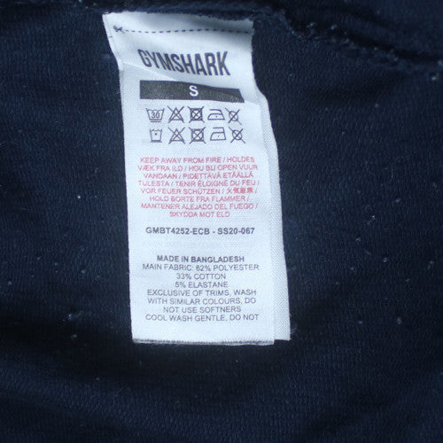 Gymshark Men’s Blue Slim Fit Jogger Trousers Size S