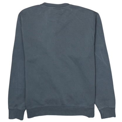 Nike Men's Grey Crew Neck Pullover Sweatshirt Size M Sports Style