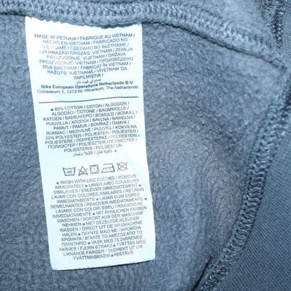 Nike Men's Grey Crew Neck Pullover Sweatshirt Size M Sports Style