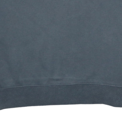 Nike Men's Grey Crew Neck Pullover Sweatshirt Size M Sports Style