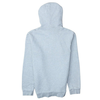 Adidas Womens Grey Pullover Hoodie Small Hooded Logo Sweatshirt