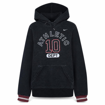 Nike Women Black Small Pullover Hoodie Athletic Dept Logo