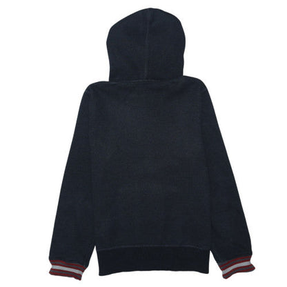 Nike Women Black Small Pullover Hoodie Athletic Dept Logo