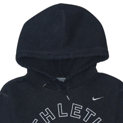 Nike Women Black Small Pullover Hoodie Athletic Dept Logo