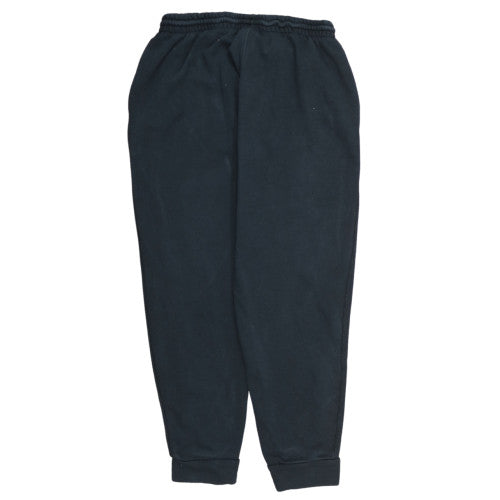 Reebok Womens Black XL Jogger Fleece Sweatpants with Logo