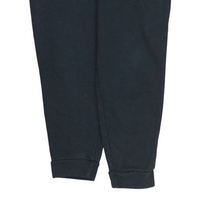 Reebok Womens Black XL Jogger Fleece Sweatpants with Logo