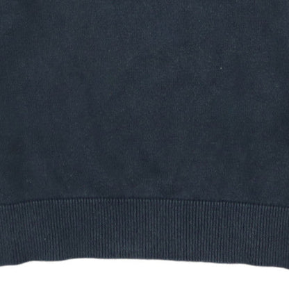 Tommy Hilfiger Men's Blue Cotton Crew Neck Jumper Size L