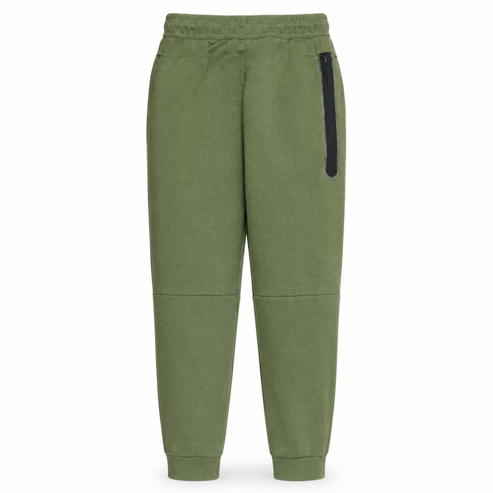 Nike Boys Green XL Jogger Sweatpants with Elastic Waist & Zip Pocket