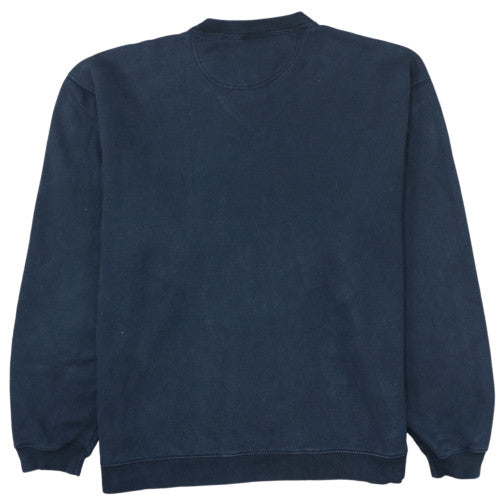 Reebok Mens Black Steelers Graphic Crew Neck Sweatshirt L