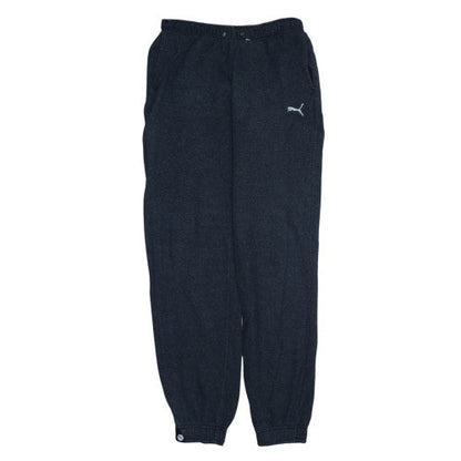 Puma Men's Black Sweatpants M Regular Fit Cotton Blend