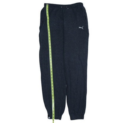 Puma Men's Black Sweatpants M Regular Fit Cotton Blend