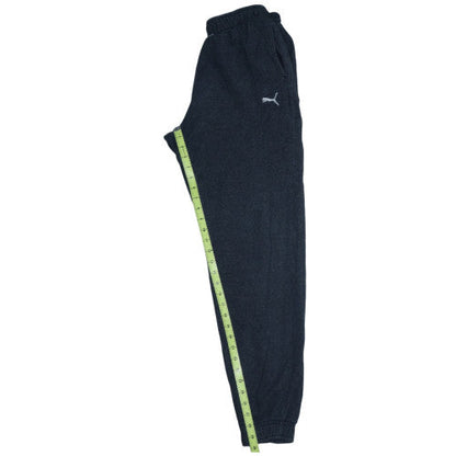 Puma Men's Black Sweatpants M Regular Fit Cotton Blend