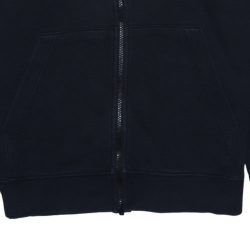 Nike Men's Black Full Zip Hoodie Size S Regular Fit Fleece