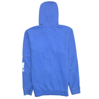 Adidas Men's Blue Full Zip Hoodie Small Fleece Sportswear