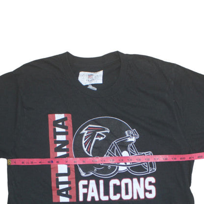 NFL Team Apparel Men's Black XL Atlanta Falcons Graphic T-Shirt