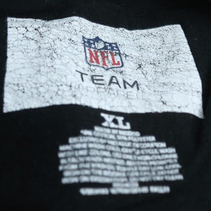 NFL Team Apparel Men's Black XL Atlanta Falcons Graphic T-Shirt