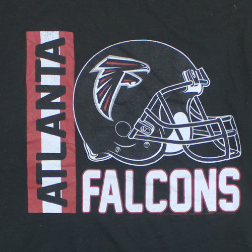 NFL Team Apparel Men's Black XL Atlanta Falcons Graphic T-Shirt