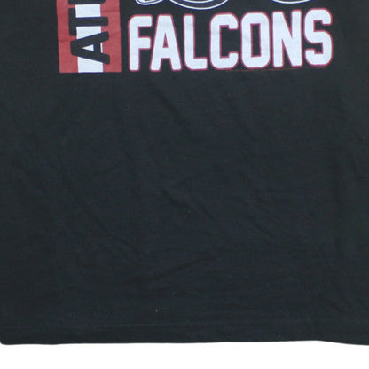 NFL Team Apparel Men's Black XL Atlanta Falcons Graphic T-Shirt